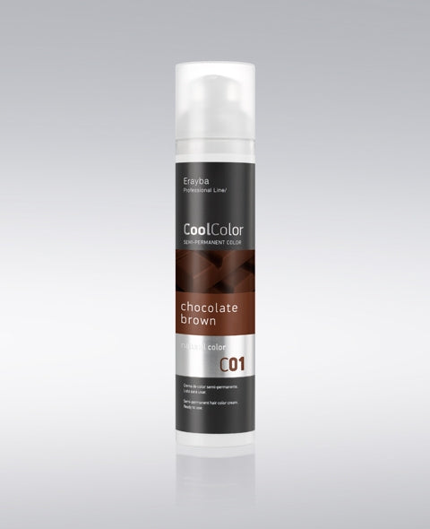 CoolColor (Chocolate brown CO1) - tonējoša krēmveida MATU KRĀSA