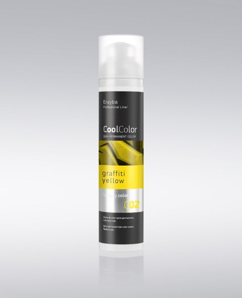 CoolColor (Graffiti yellow CO2) - tonējoša krēmveida MATU KRĀSA